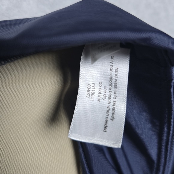 LIVI Lane Bryant Womens Size 30 Beach Resort Blue Active Pull On Tie Swim Shorts - Picture 5 of 8